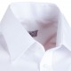 Extra prodloužená pánská košile slim bílá Assante 20020