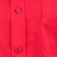 Červená pánská košile rovná s krátkým rukávem Aramgad 40337