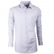 Extra prodloužená pánská košile slim fit šedá Assante 20119
