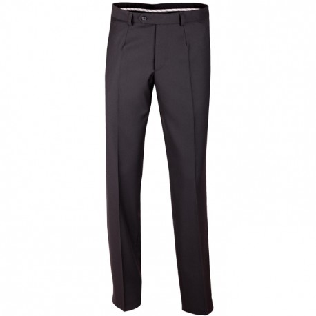 Nadměrné prodloužené pánské společenské kalhoty černé na výšku 182 – 188 cm Assante 60505