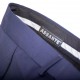 Nadměrné extra prodloužené pánské modré kalhoty společenské na výšku 188 – 194 cm Assante 60526