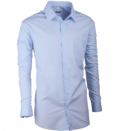 Modrá pánská košile regular fit s dlouhým rukávem Aramgad 30481