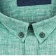 Pánská košile zelená krátký rukáv Tonelli 110866