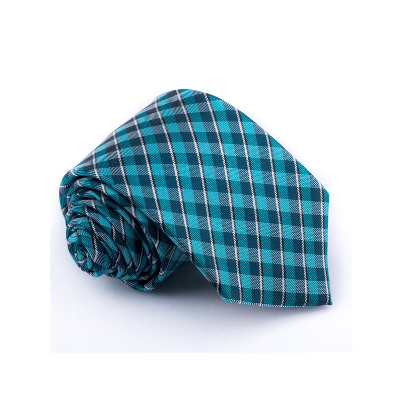 Fotografie Pánská modrá kravata Greg 94005, Barva modrá